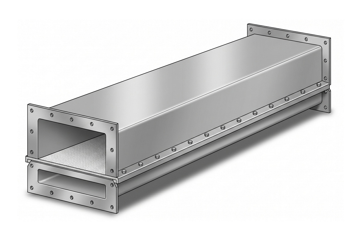 Air slide conveyor section
