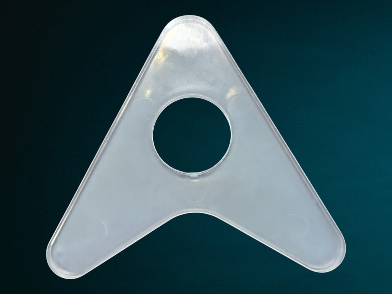 Big triangular cleaner
