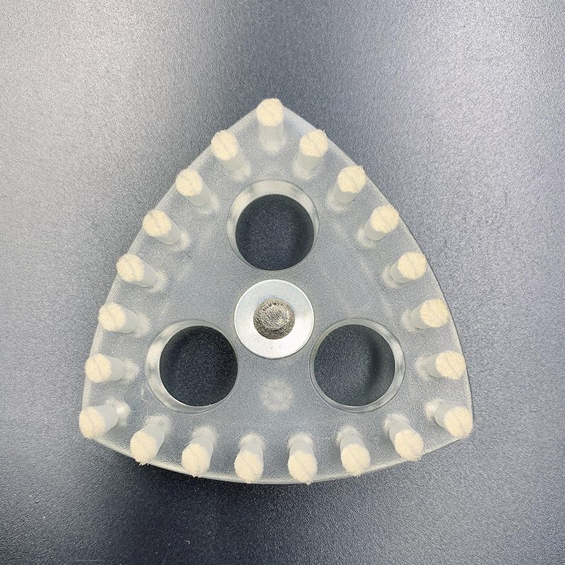 Bristle and slider detail